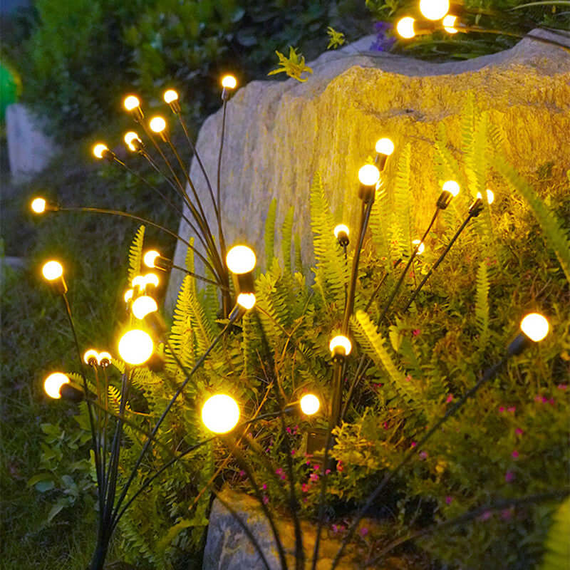 LED eldfluga ljus, utomhus gård dekoration ljus