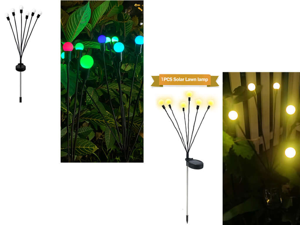 LED firefly light, outdoor yard decoration light