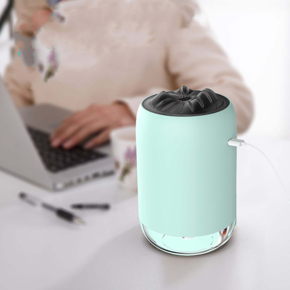 Magic Flame Humidifier for Home Car Atomizer Mini Aroma Diffuser Desktop Home Office Supplies