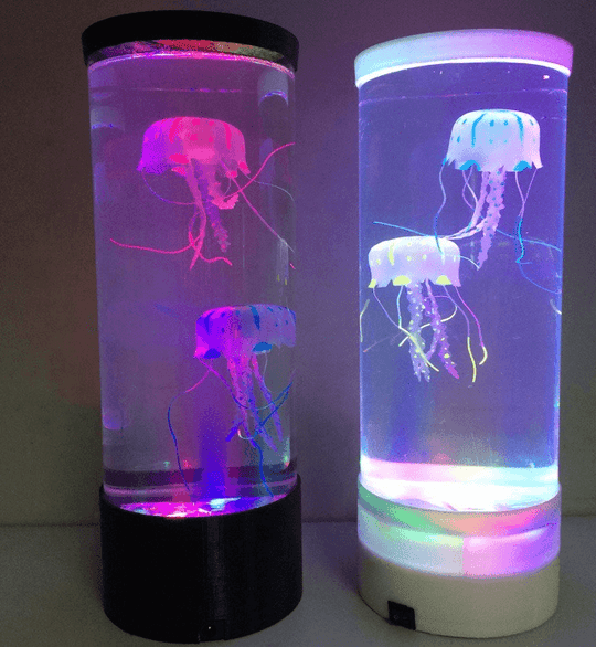 LED jellyfish aquarium lamp night lamp USB powered