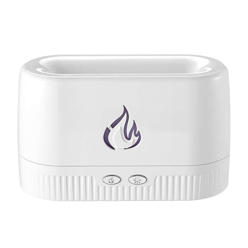 Humidifier machine that lights up the home, bedroom. Quiet, essential oil flame aroma diffuser