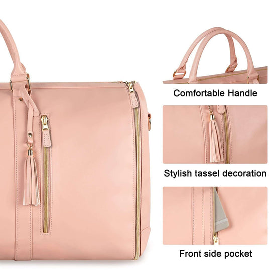 Travel Bag Women's Handbag Foldable Suit Bag Waterproof Garment Bag