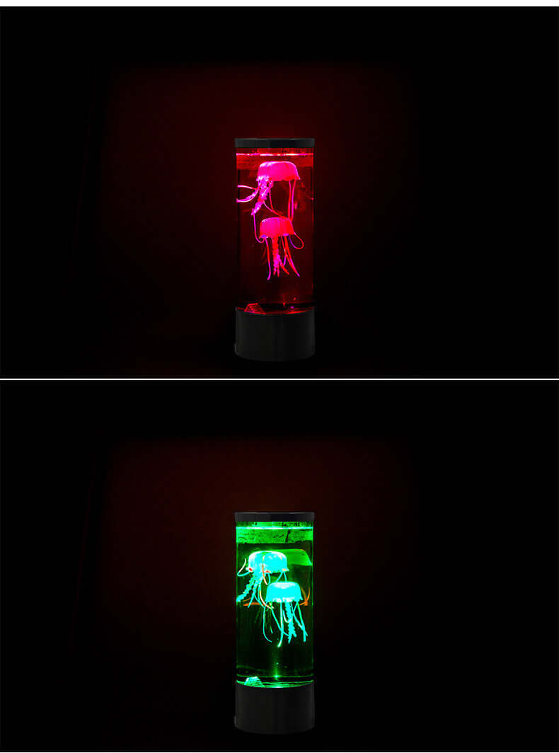 LED jellyfish aquarium lamp night lamp USB powered