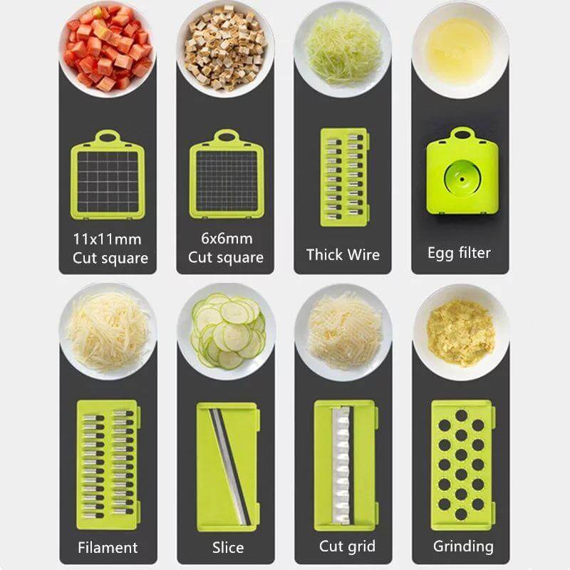 Multifunctional vegetable cutter