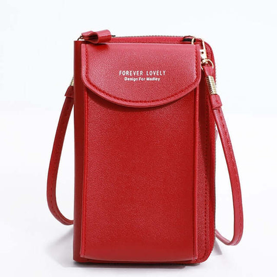 Phone wallet shoulder bag