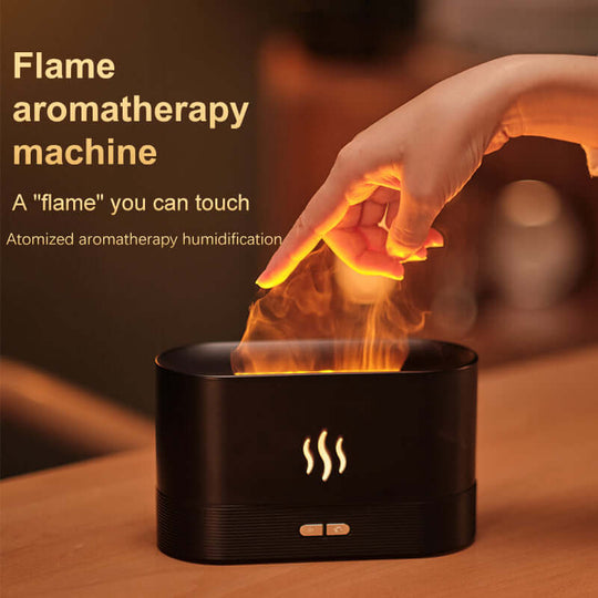 Fire Flame Humidifier Aroma Diffuser Oil Ultrasonic