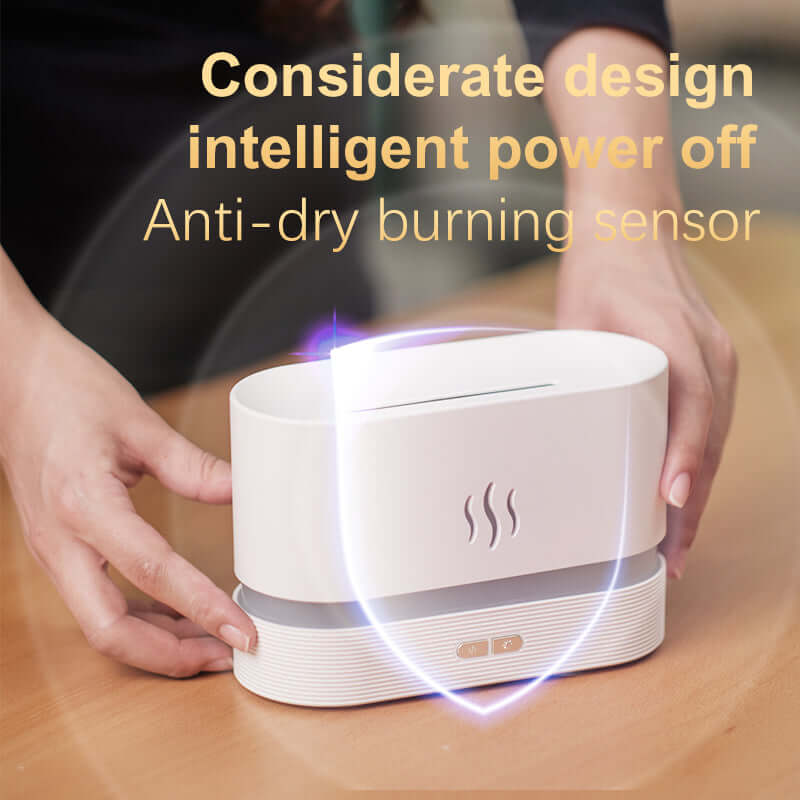 Fire Flame Humidifier Aroma Diffuser Oil Ultrasonic