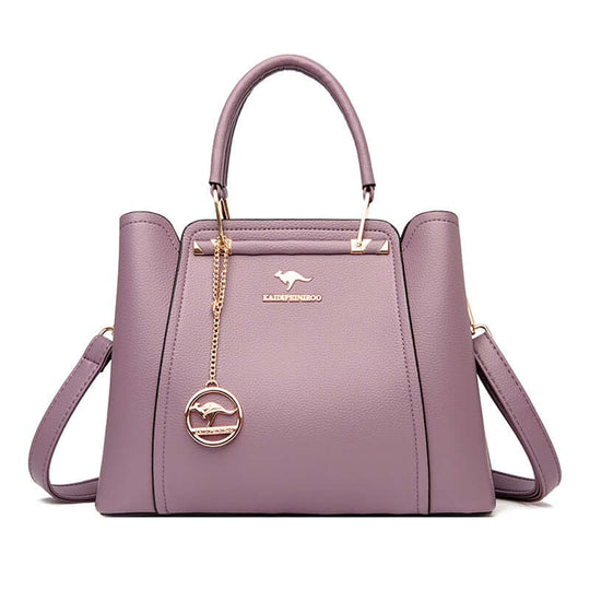 Classic leather bag for women