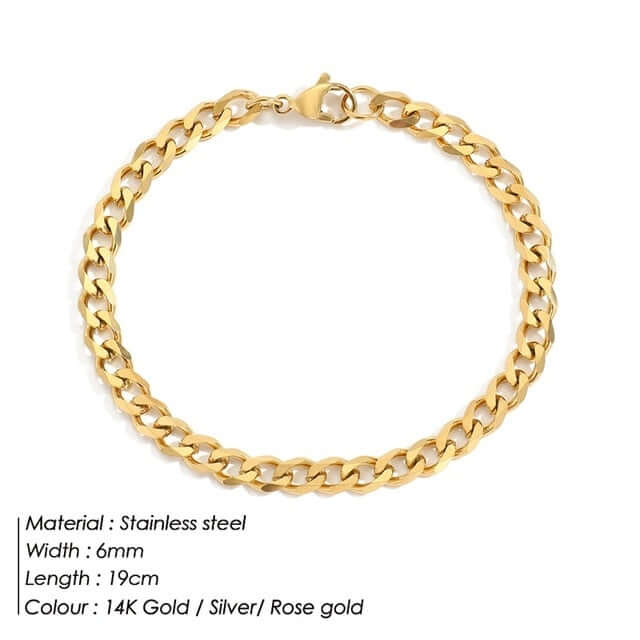 Bracelet in gold/silver colours