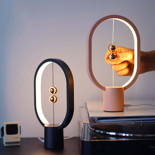 Mini smart magnetic USB suspended LED table lamp