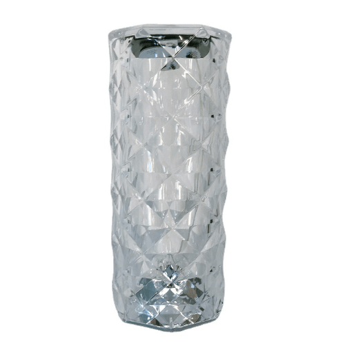 Creative crystal and diamond table lamp Rechargeable acrylic table lamp for bedroom