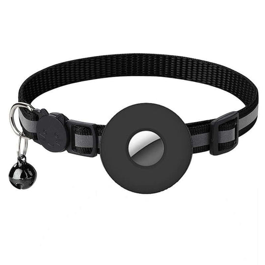 Airtag Collar with bell Reflective Adjustable