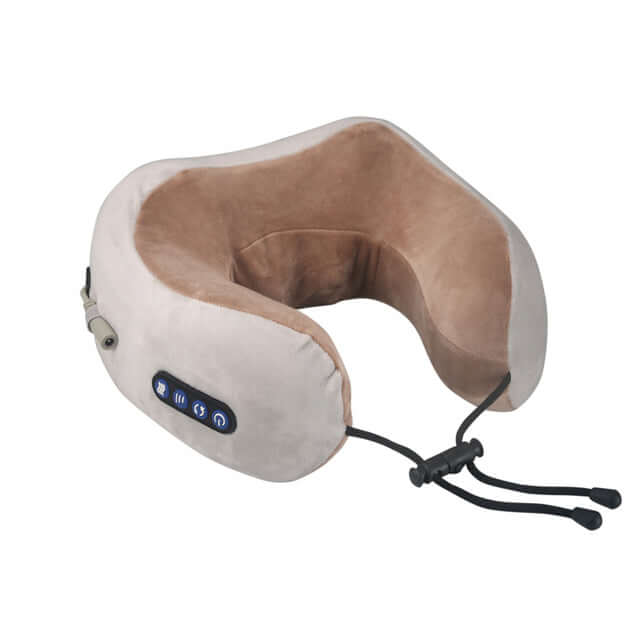 U-shaped neck massage pillow
