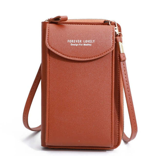 Phone wallet shoulder bag